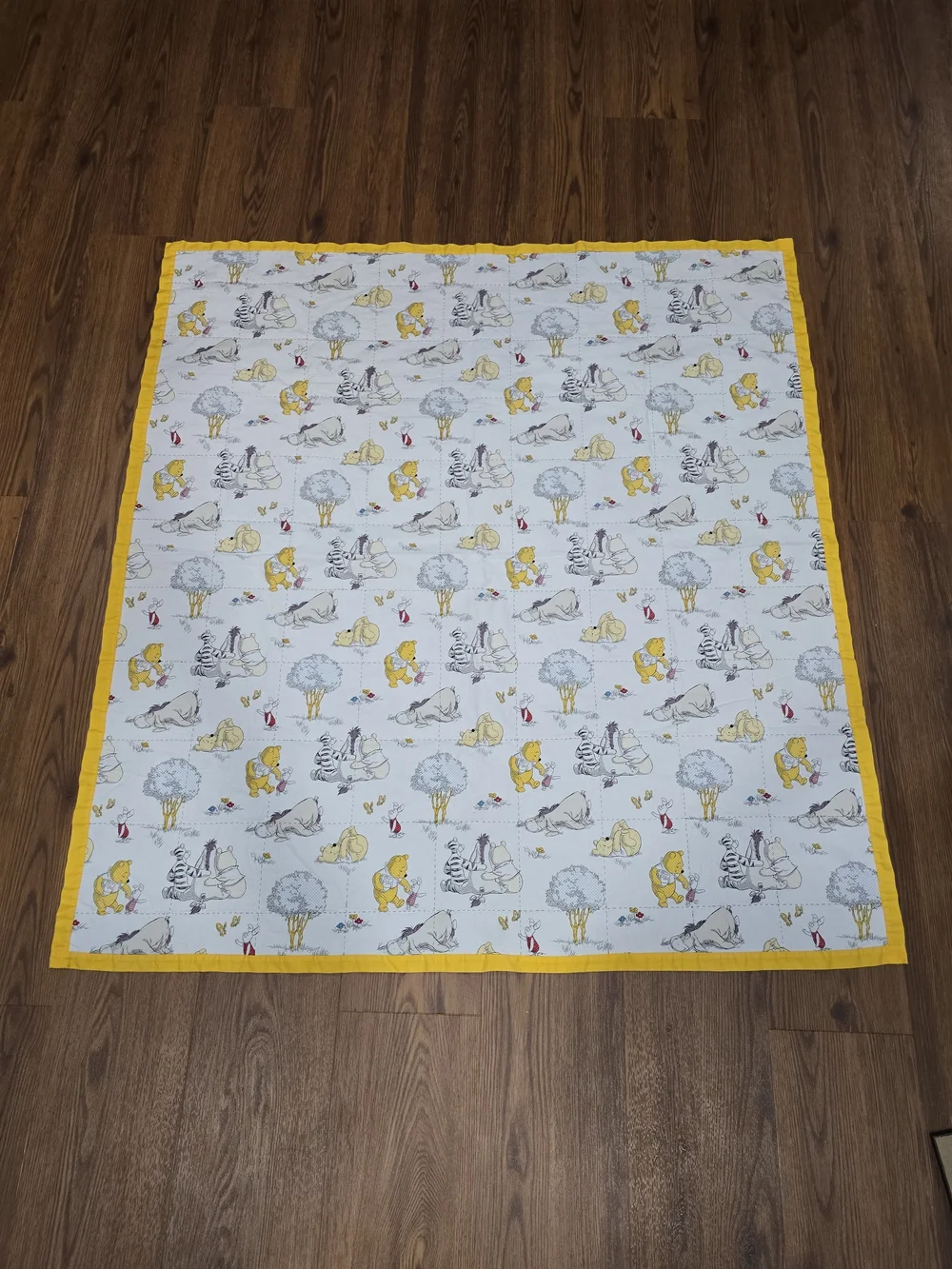 Disney Winnie the Pooh & Friends Multi-Purpose Quilted Baby Blanket 42x46